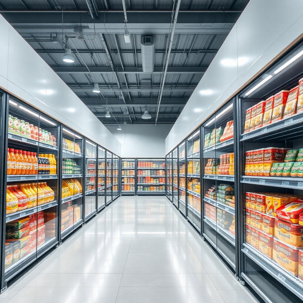 Interior of a Distribution Link FMCG warehouse in Jeddah